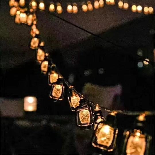 Aurinkoenergialla Toimivat LED-Valosarjat Liekkiefektillä 4