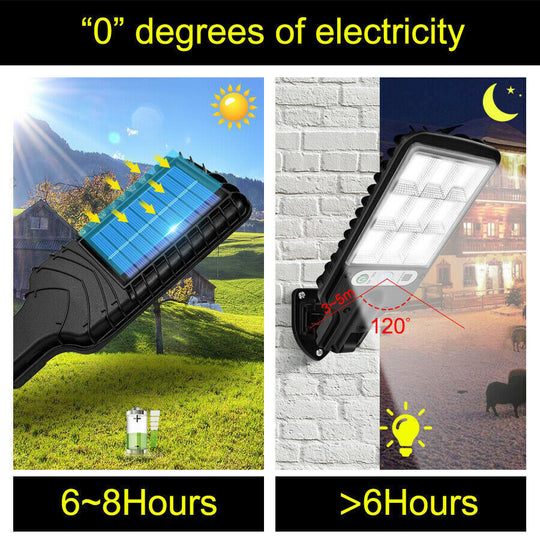 Aurinkoenergialla toimiva LED-porttilamppu 6