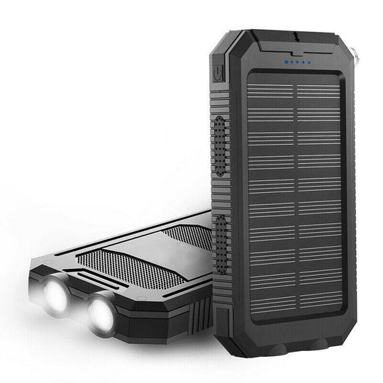 Aurinkoenergiapankki 300 000 mAh LED-valolla 0