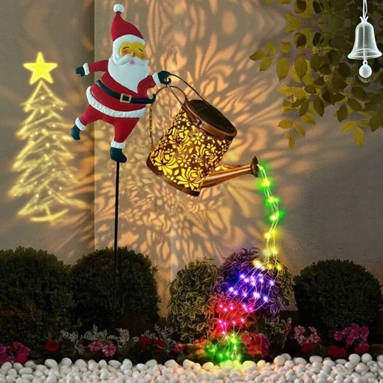 Aurinkokastelukannu Joulupukki Talvipuutarhaan 0