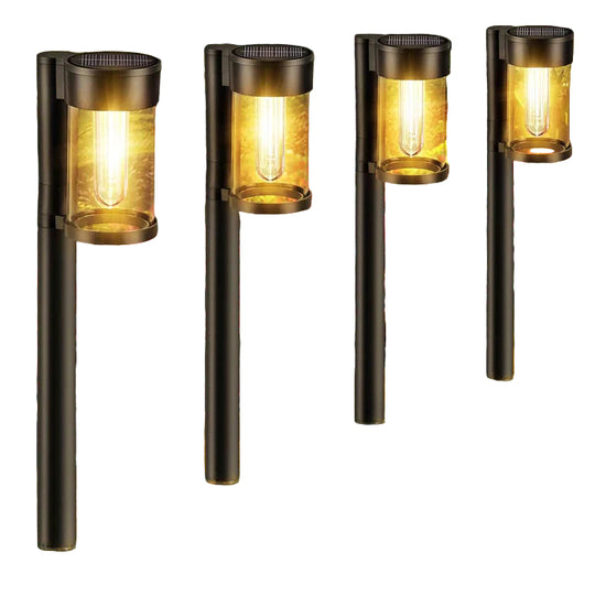 Aurinkokäyttöinen Puutarhavalaistus Moderni Design 0