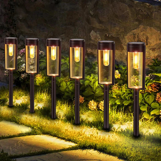 Aurinkokäyttöinen Puutarhavalaistus Moderni Design 3