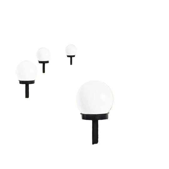 Aurinkopohjaiset LED-puutarhavalaistuspallot 3 kpl 0