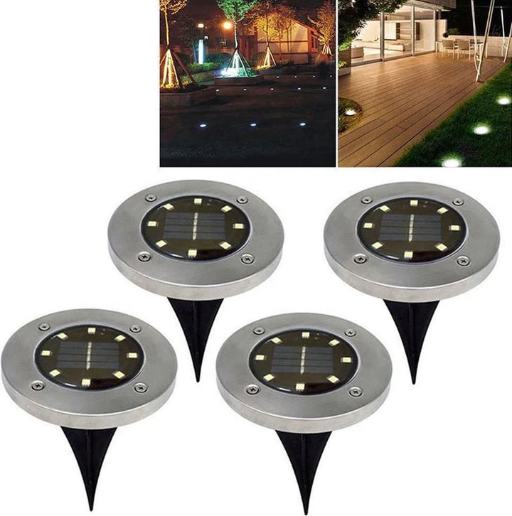 Aurinkovalolamppu LED-puutarhalamppu 5