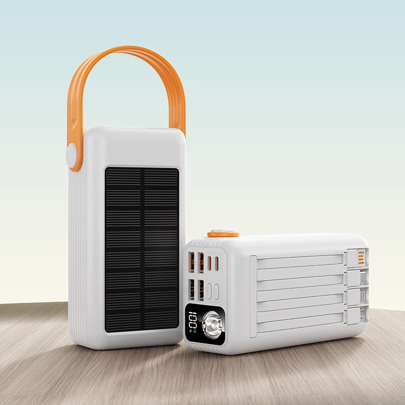 Aurinkovoimapankki useilla USB-latausporteilla 0