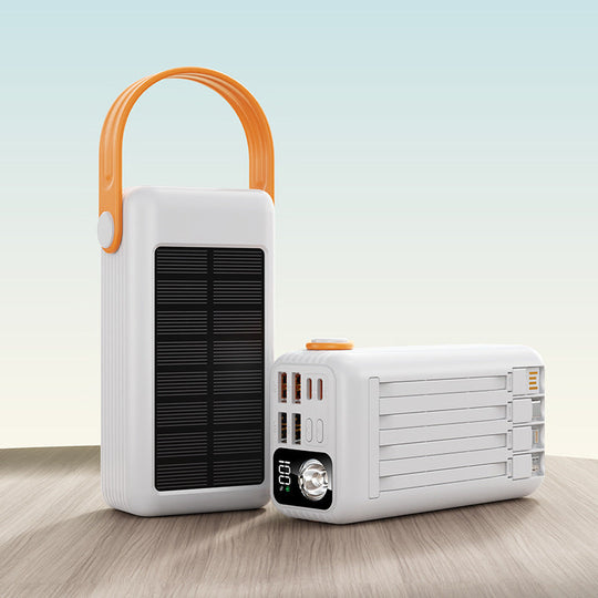 Aurinkovoimapankki useilla USB-latausporteilla 0