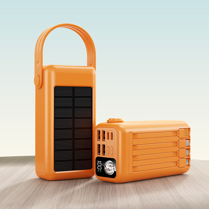 Aurinkovoimapankki useilla USB-latausporteilla 2