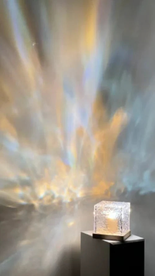 AuroraGlow Pöytävalaisin 16 Värillä Kaukosäätimellä 2