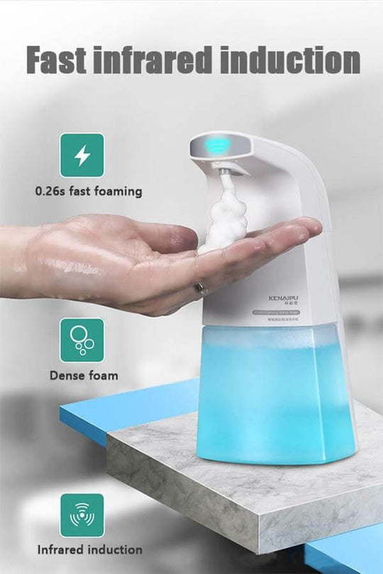 Automaattinen Vaahtosaippua Annostelija Infrapuna-anturi Ergonominen Muotoilu 5
