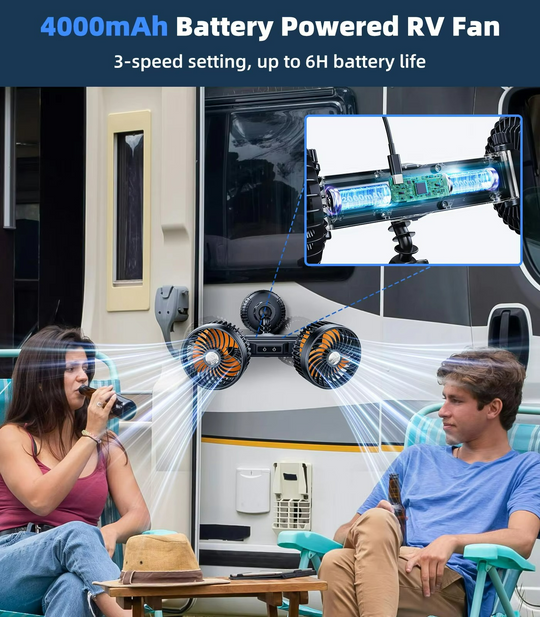 Auton Kaksipäinen Tuuletin Imukupilla 7