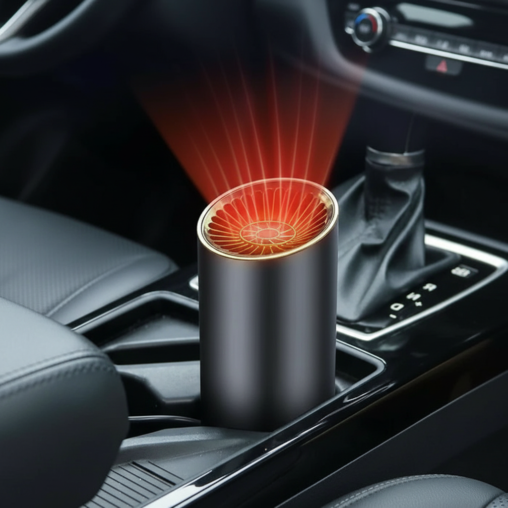 Auton Lämminilmapuhallin Cup-muotoisella Designilla 1