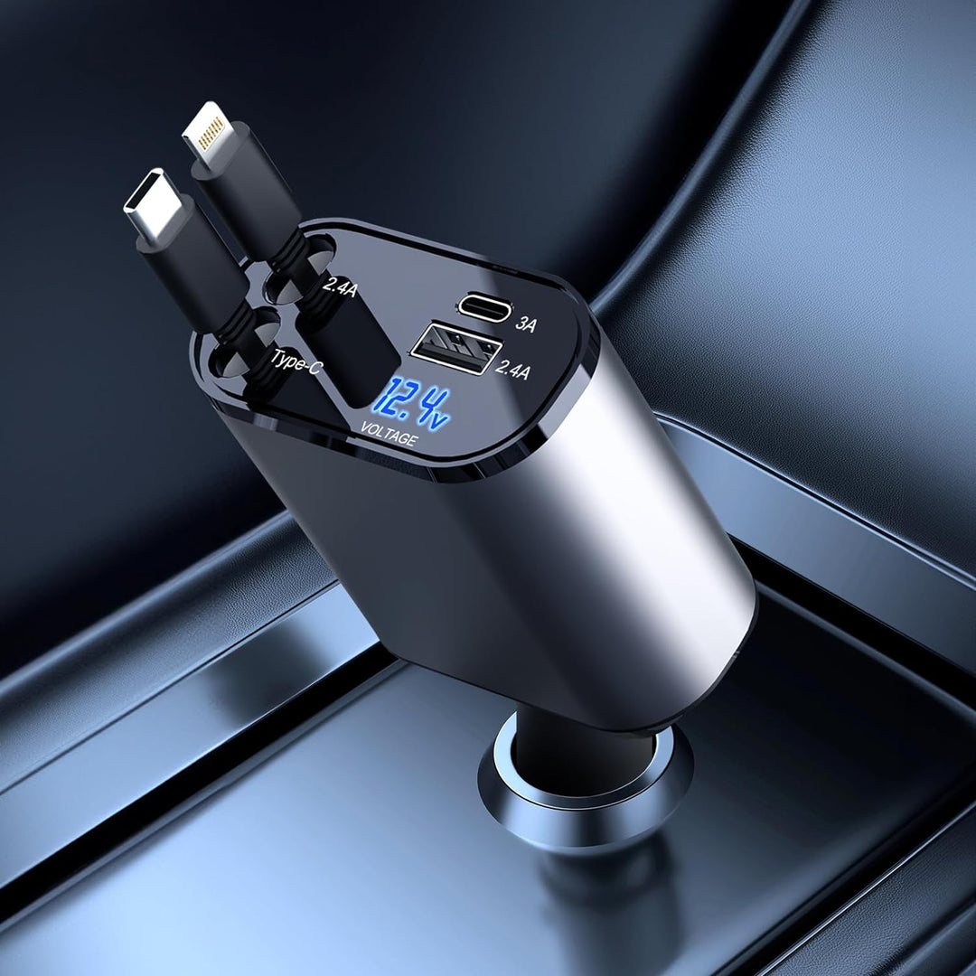 Auton Laturi 4-in-1 Monitoiminen 0