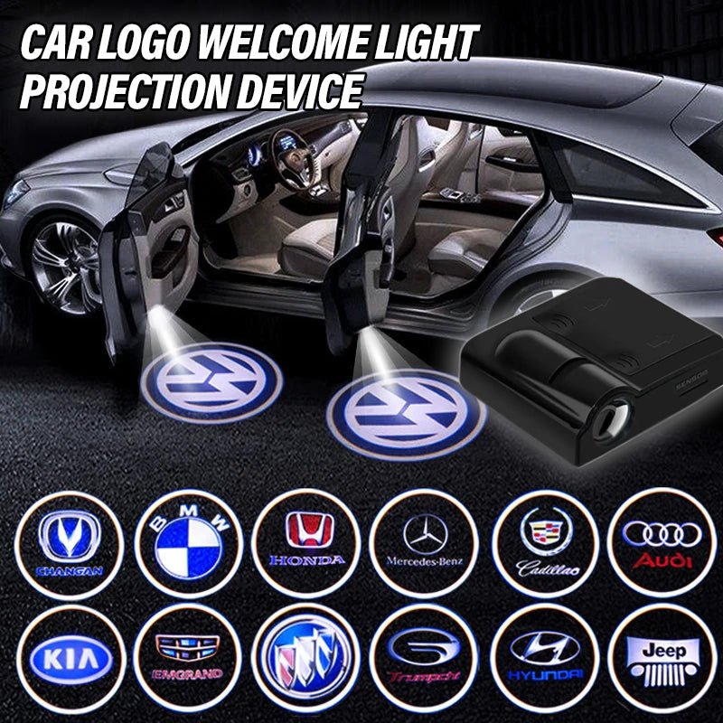 Auton Oven Logoprojektori Langaton LED-valo 0