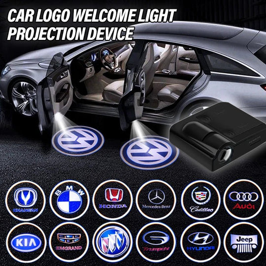 Auton Oven Logoprojektori Langaton LED-valo 0