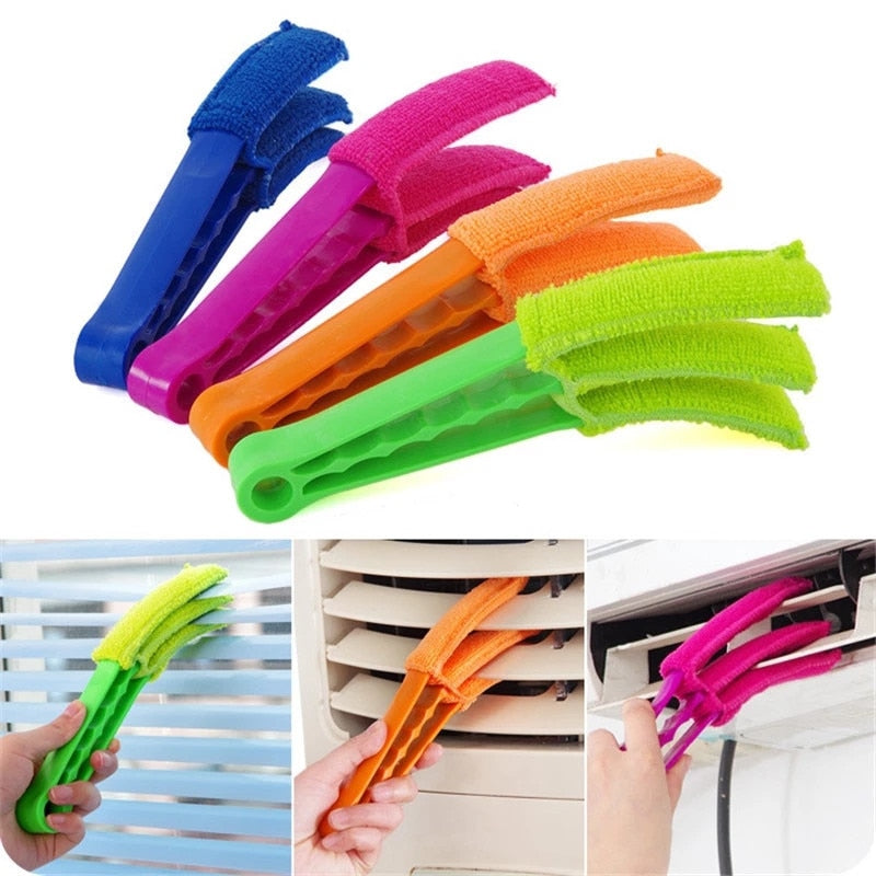 Auton Puhdistusharja Ilmastointiaukkojen Puhdistamiseen Kompakti 2