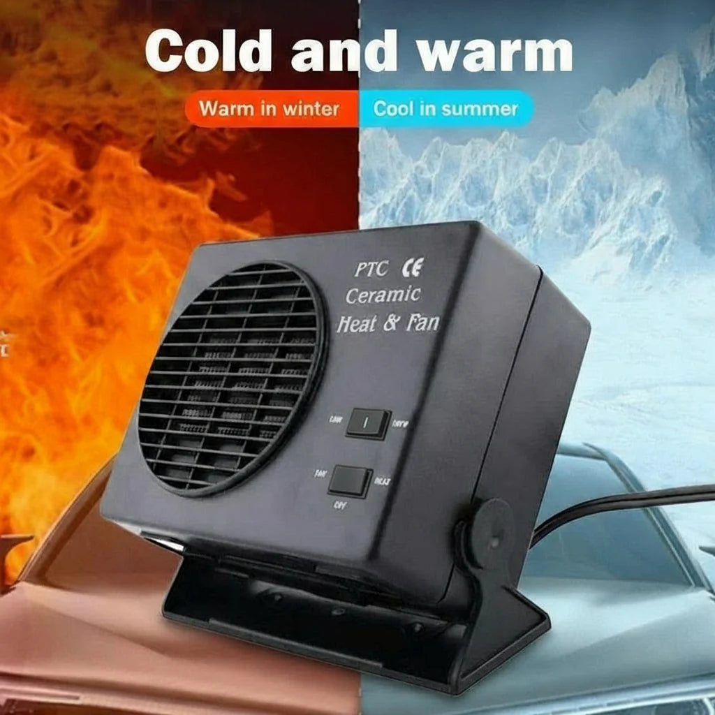 Autonlämmitin 12 V Keraaminen Kannettava Termostaatilla 1