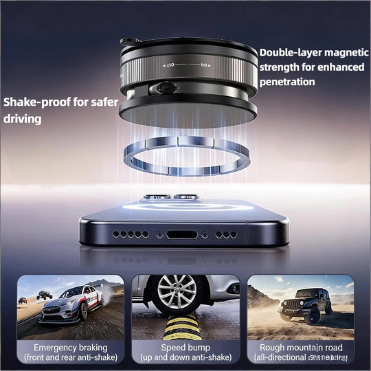 Autopuhelinteline 360° Kääntyvä ja Säädettävä 4