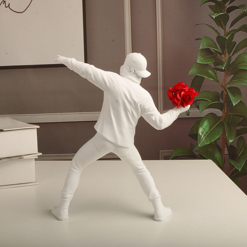 Banksy Flower Rioters Taideteos 3