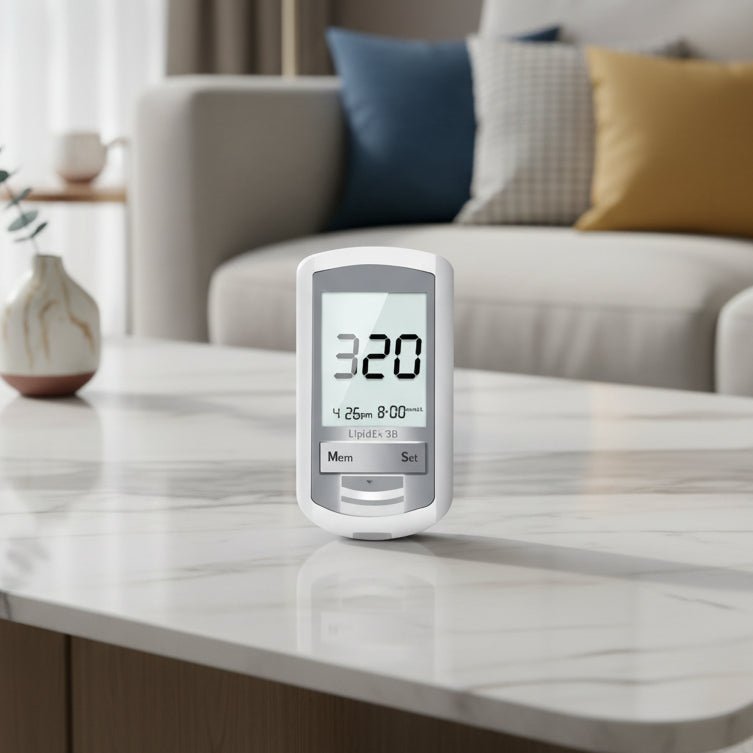 Bluetooth-kolesterolianalysaattori LIPOCHECK 3