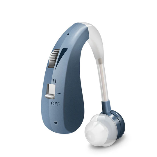 Bluetooth-kuulolaite USB-ladattava malli senioreille 0