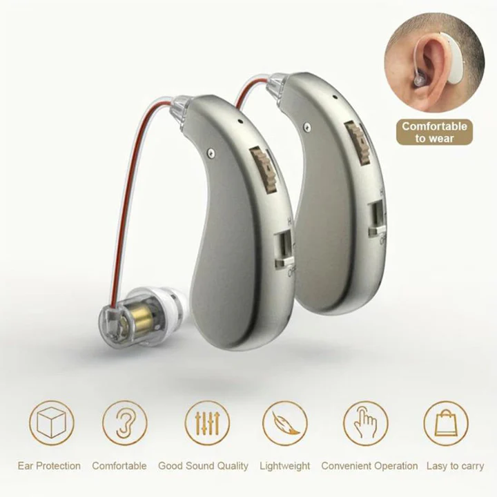 Bluetooth-kuulolaite USB-ladattava malli senioreille 2