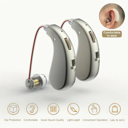 Bluetooth-kuulolaite USB-ladattava malli senioreille 2