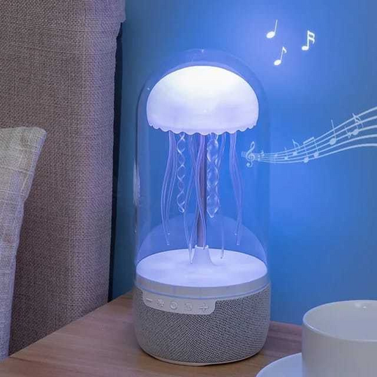 Bluetooth Kaiutin Jellyfish Neonvalot Visuaalinen Elämys 1