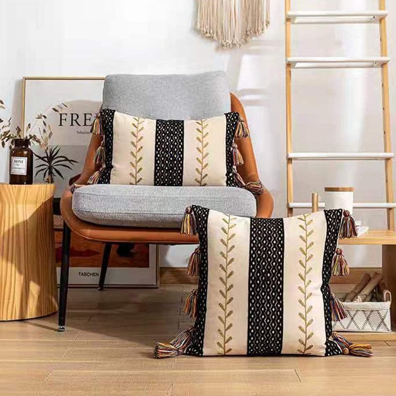 Boho-tyylinen Hapsutyynyliina Tyylillä 1