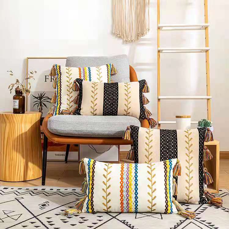 Boho-tyylinen Hapsutyynyliina Tyylillä 3