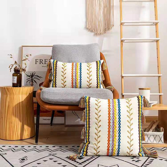 Boho-tyylinen Hapsutyynyliina Tyylillä 5