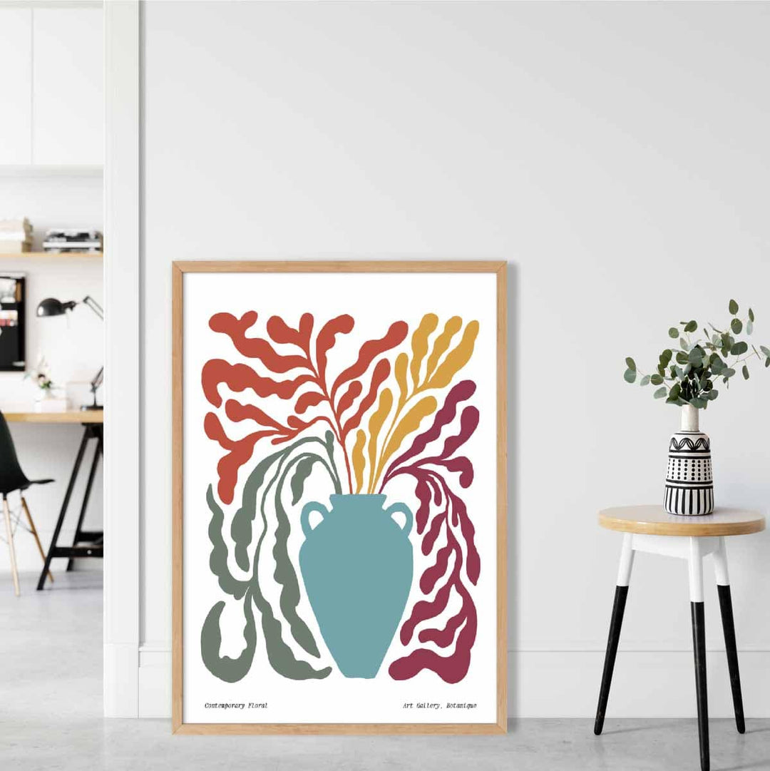 Boho-tyylinen Kukka-aiheinen Juliste 1