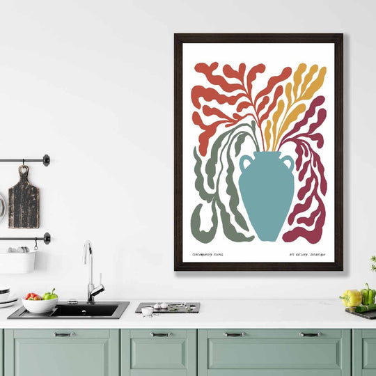 Boho-tyylinen Kukka-aiheinen Juliste 3
