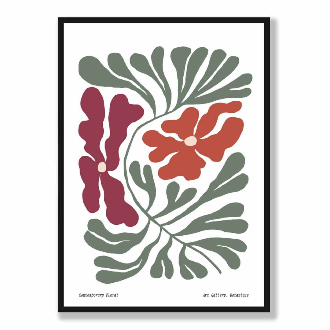 Boho-tyylinen Kukka Juliste 5