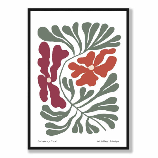 Boho-tyylinen Kukka Juliste 5