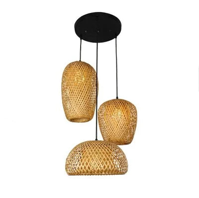 Boho Tyylinen Rotan Riippuvalaisin 15