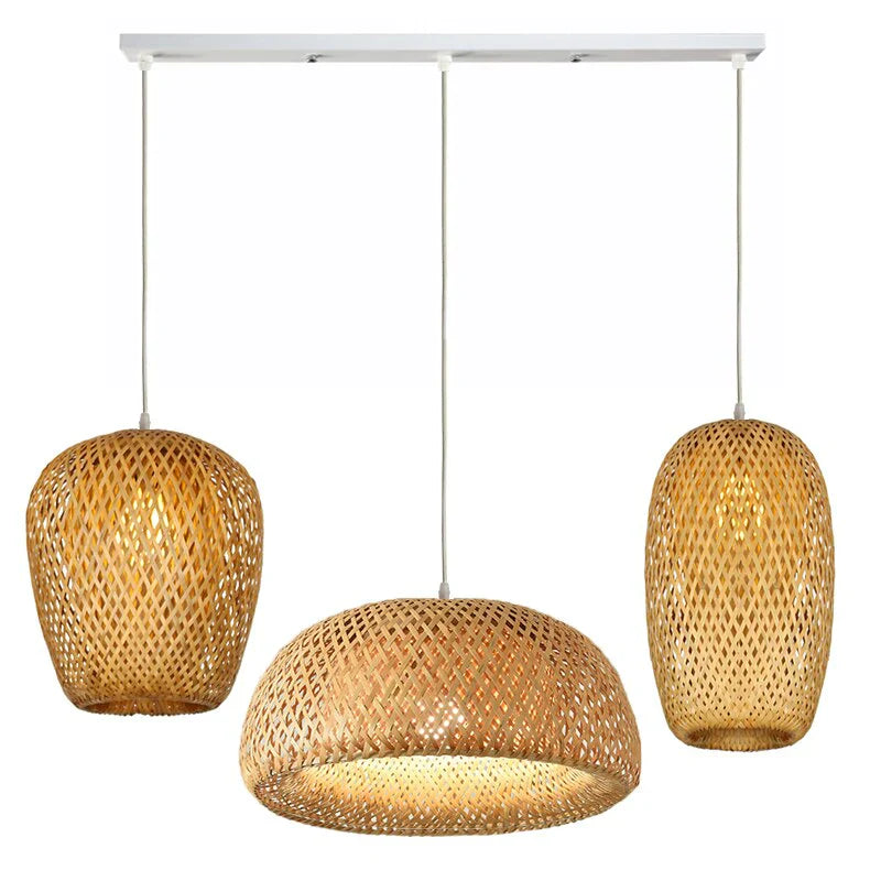 Boho Tyylinen Rotan Riippuvalaisin 16
