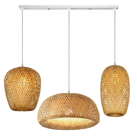 Boho Tyylinen Rotan Riippuvalaisin 16
