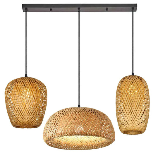 Boho Tyylinen Rotan Riippuvalaisin 17