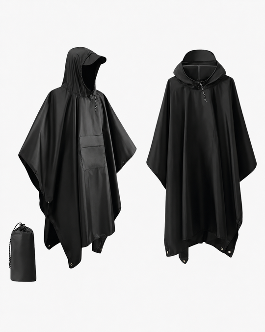 Monikäyttöinen 3 in 1 Vaellus Sadetakki