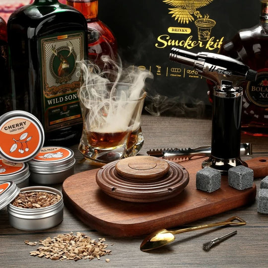 Cocktail Smoker Setti Viskille ja Bourbonille 1