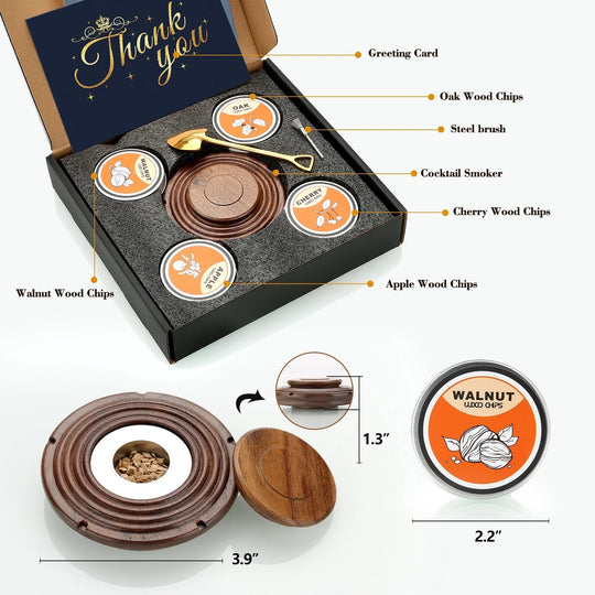 Cocktail Tupakoitsija Viskiin ja Bourboniin Savustukseen 3