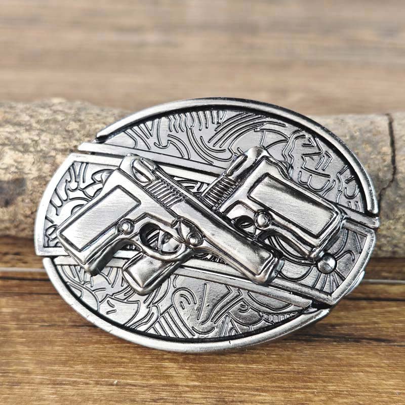 Cowboys-vyön solki Metallinen Soikea 10