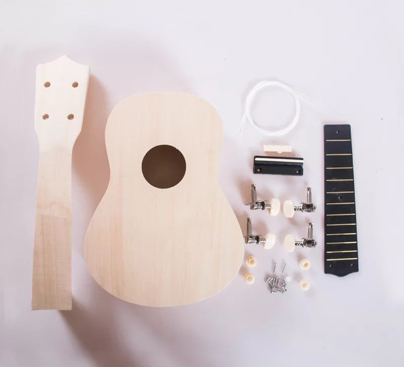 DIY Ukulele Kit Itsekoottava Soitinpaketti 0