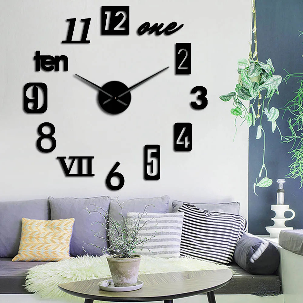 Design Seinäkello Modernilla Tyylillä 1