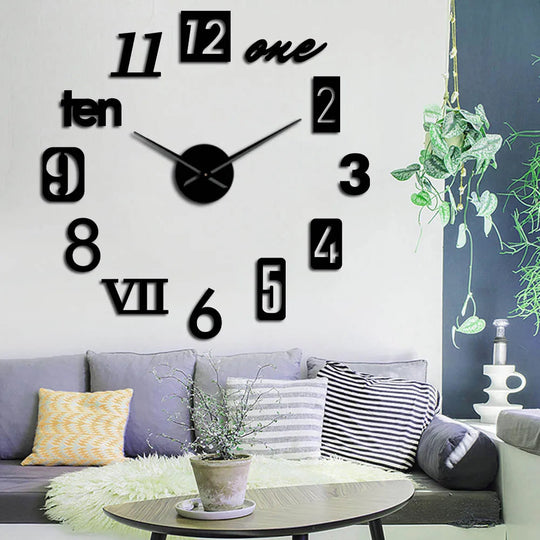 Design Seinäkello Modernilla Tyylillä 1