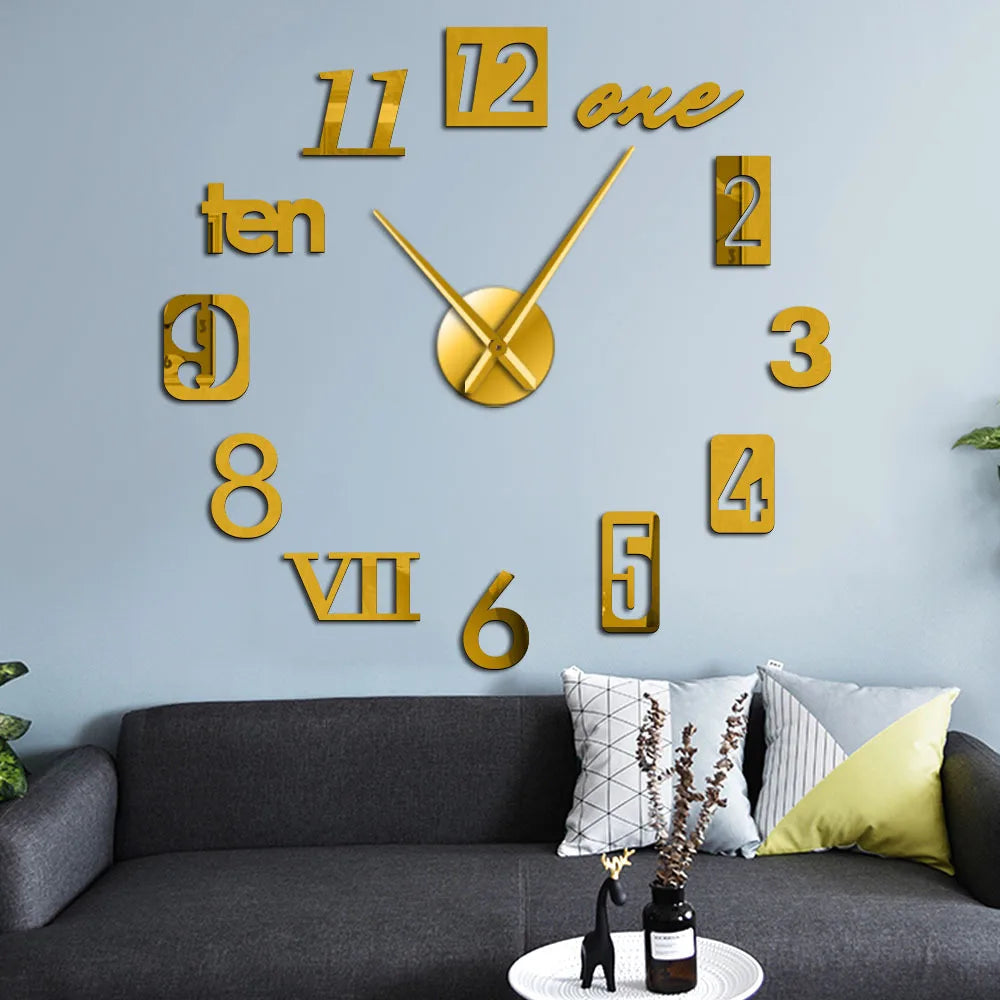 Design Seinäkello Modernilla Tyylillä 4