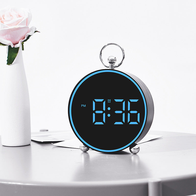 Digitaalinen Herätyskello LED-näytöllä Moderni Design Miehille ja Naisille 1