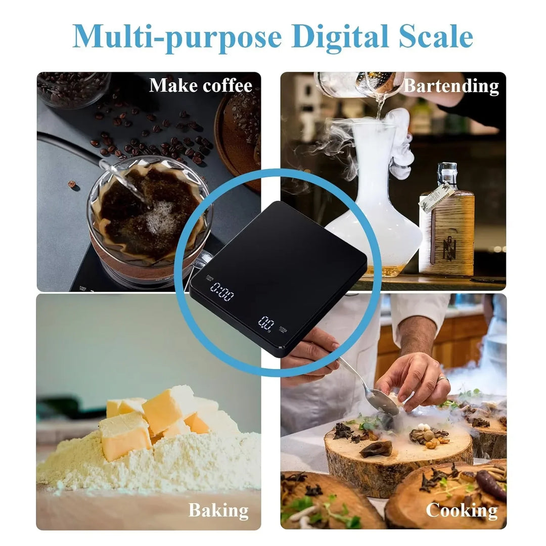 Digitaalinen Kahvivaaka Ajastimella 2