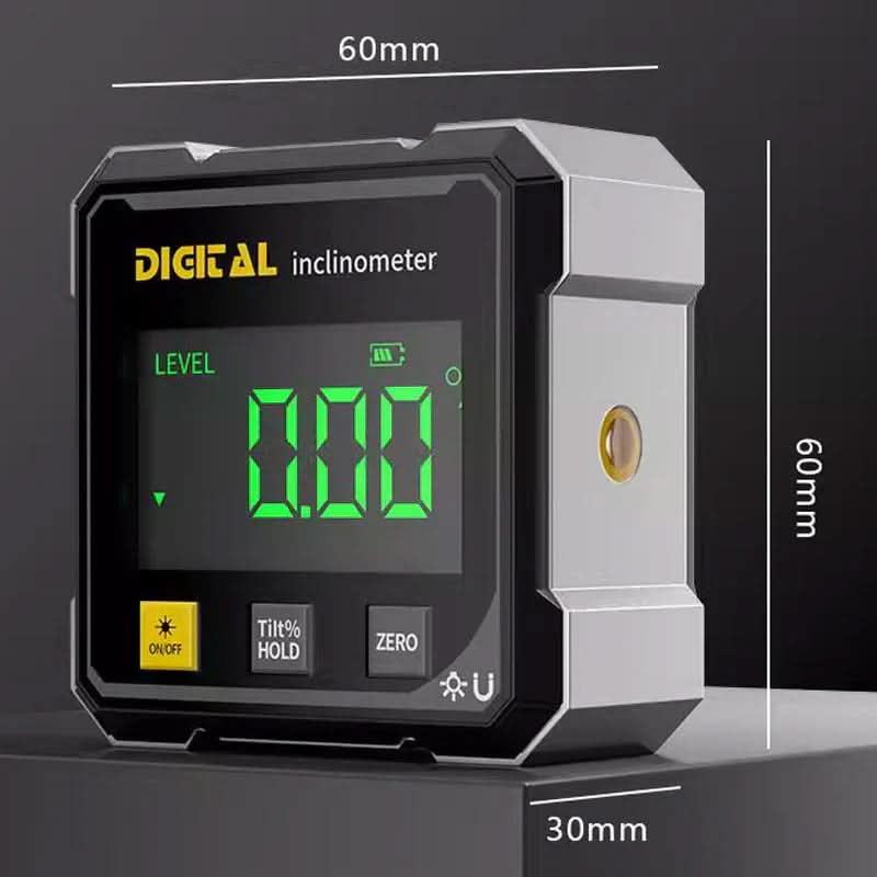 Digitaalinen Kulmamittari Magneettisella Pohjalla 2