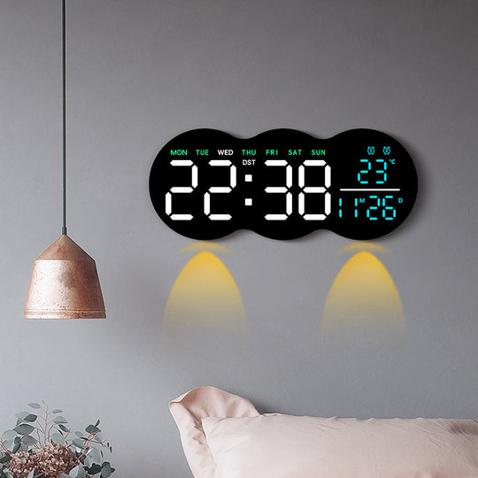 Digitaalinen monitoimiherätyskello modernilla designilla 2